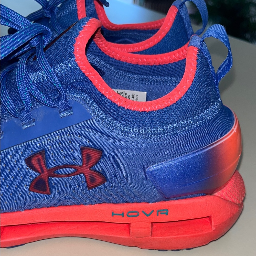 Under Armour W Hovr Phantom SE RF Womens Blue Pink Shoes - Picture 12 of 16
